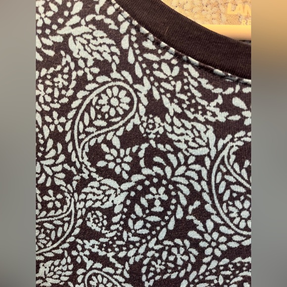 Ladies lands end ss top. Blue and navy. Size 1X. In excellent condition - Picture 3 of 3